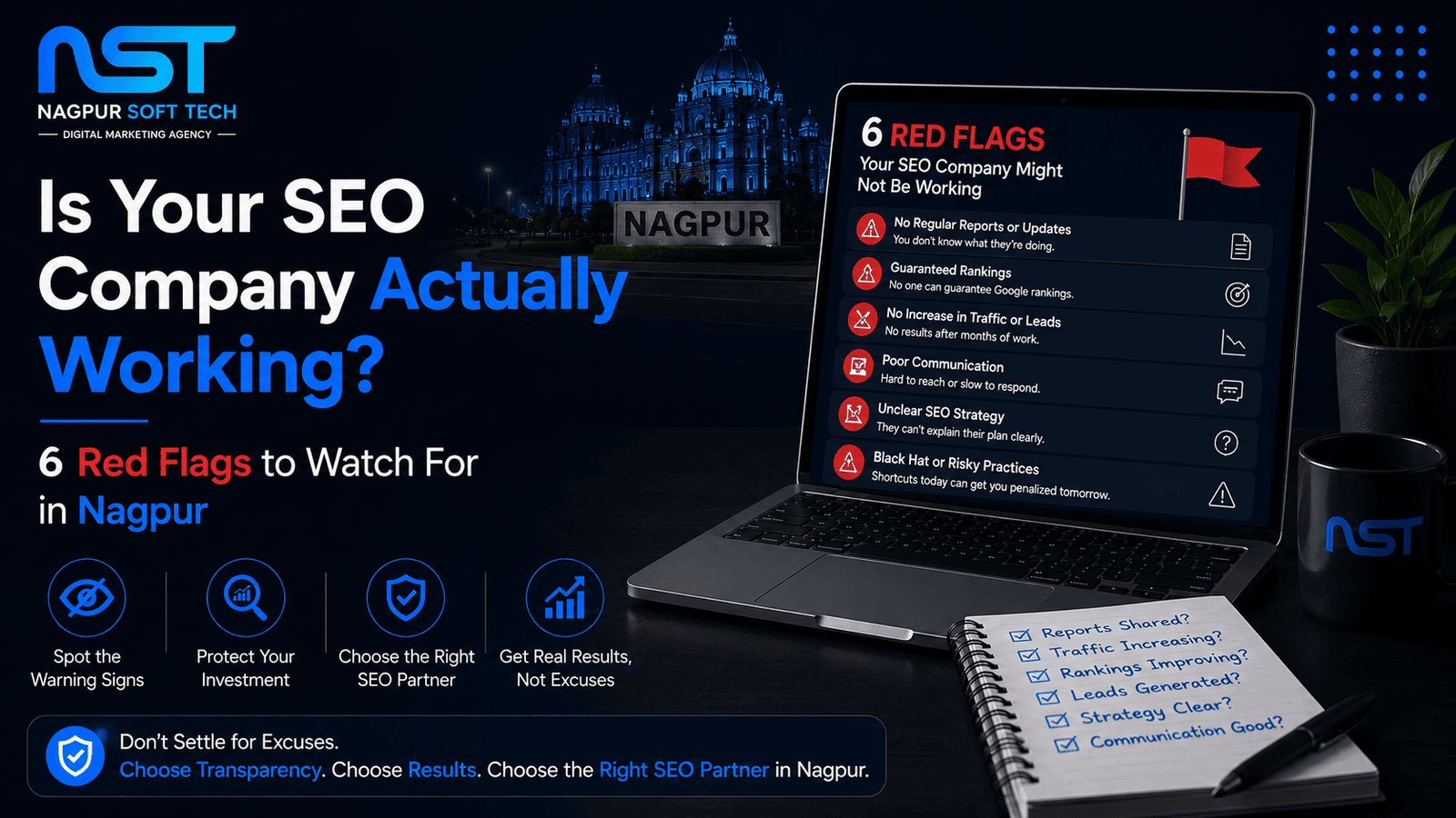 Is Your SEO Company Actually Working? 6 Red Flags to Watch For in Nagpur"