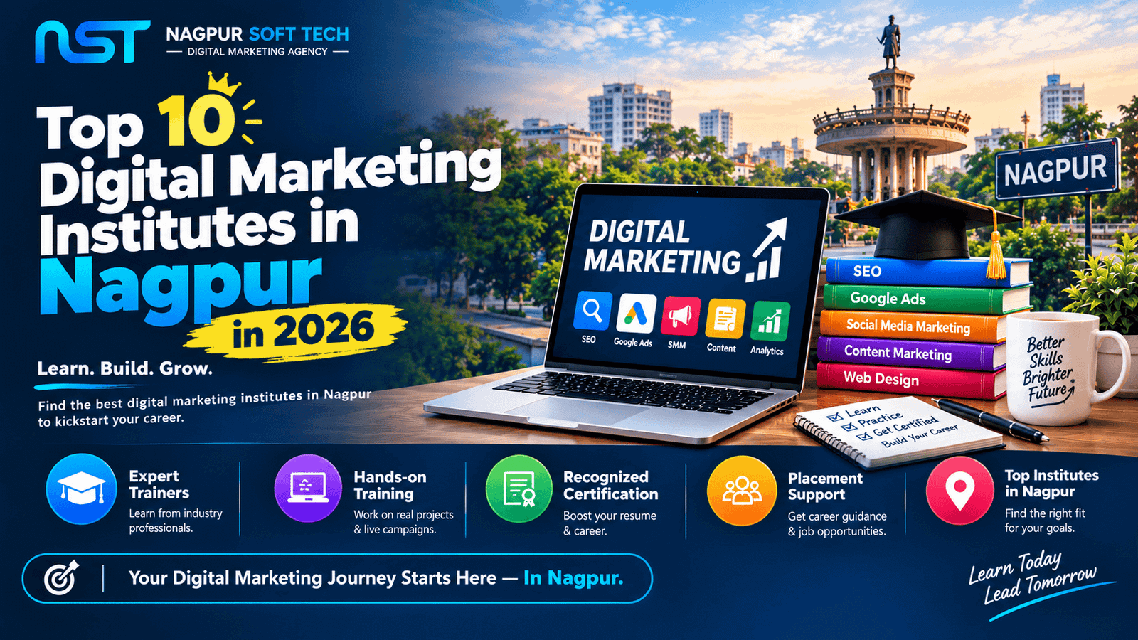 Top Digital Marketing Institutes in Nagpur 2026